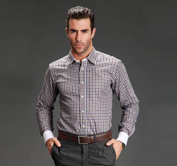 男士灰色襯衫定做